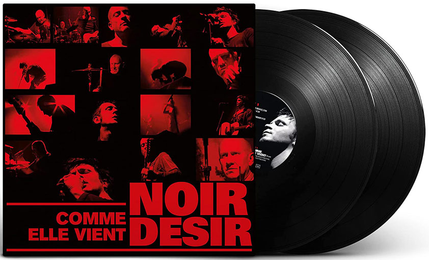 Noir desir live comme elle vient edition vinyle lp cd