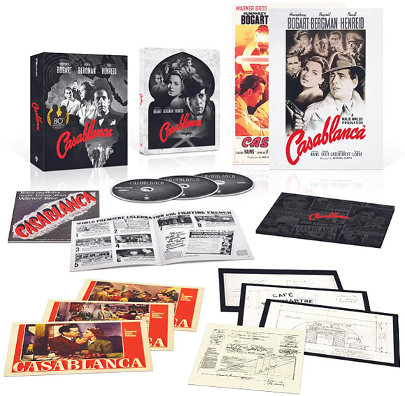 casablanca coffret steelbook collector bluray 4K ultra HD edition fr