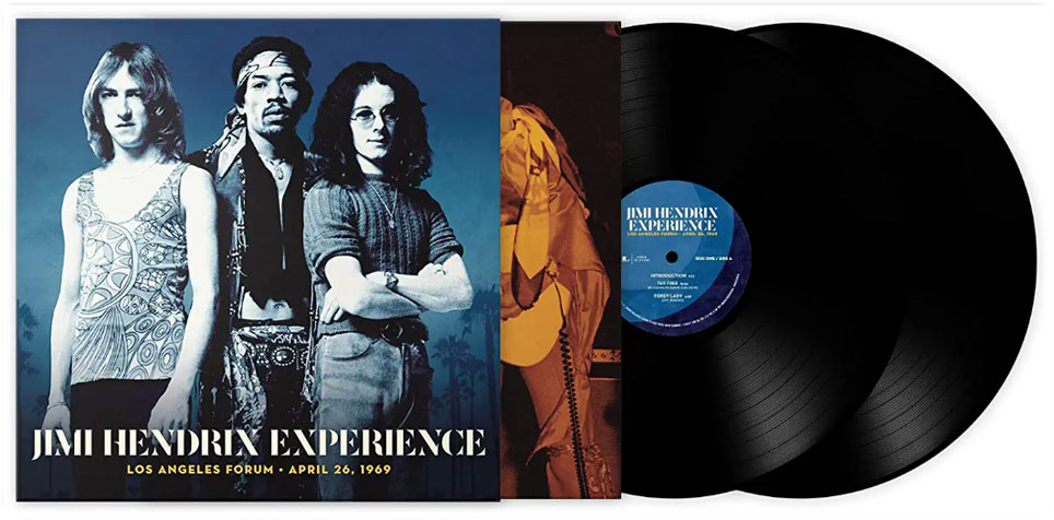 jimi hendrix experience los angeles 1969 vinyl lp 2lp edition