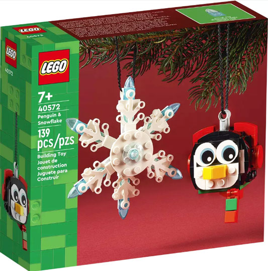 lego 40572 pingouin flocon neige noel 2022