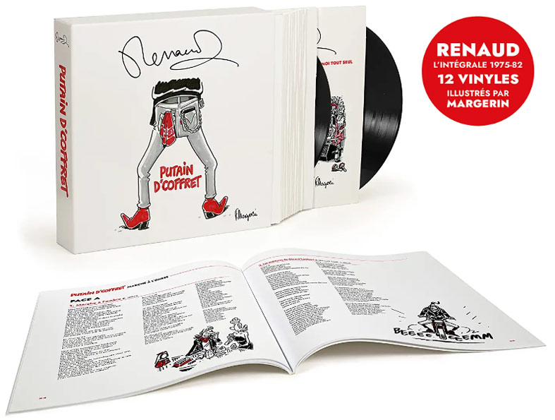 renaud putain de coffret integrale 12 vinyle lp edition collector limitee 2022