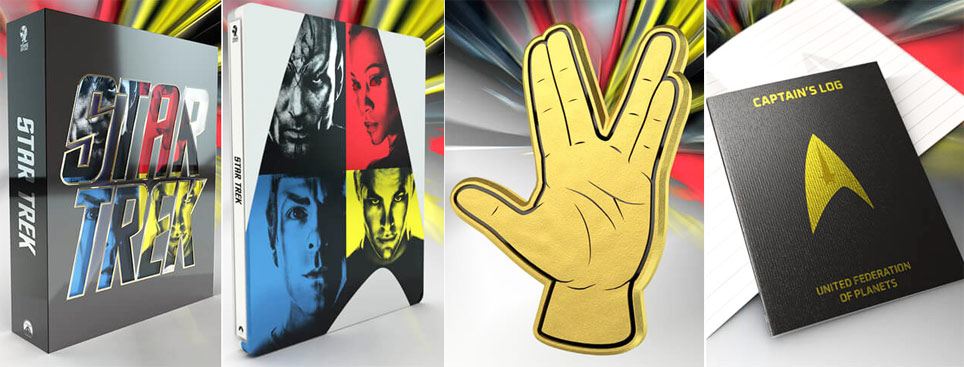 star trek 2009 film steelbook collector titans of cult bluray 4k ultra hd