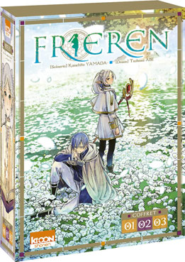 Frieren coffret manga 3 tomes t1 t2 t3