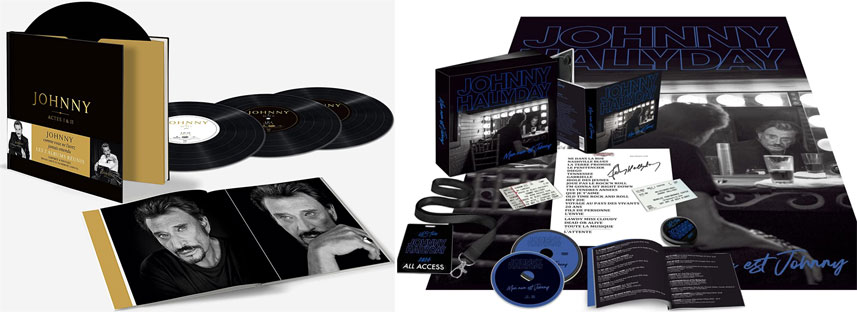 nouvel album live coffret vinyle Johnny hallyday noel 2021