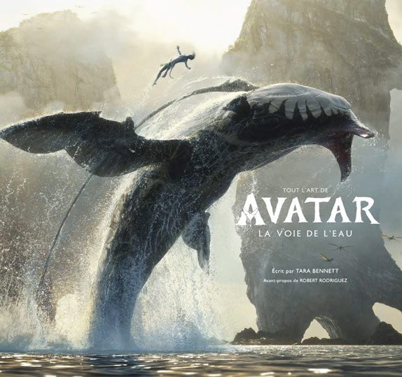 Artbook livre avatar 2 voie de leau edition fr