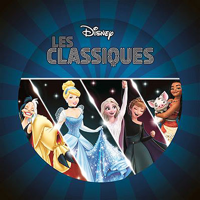 Discney chanson musique classique vinyl picture disc
