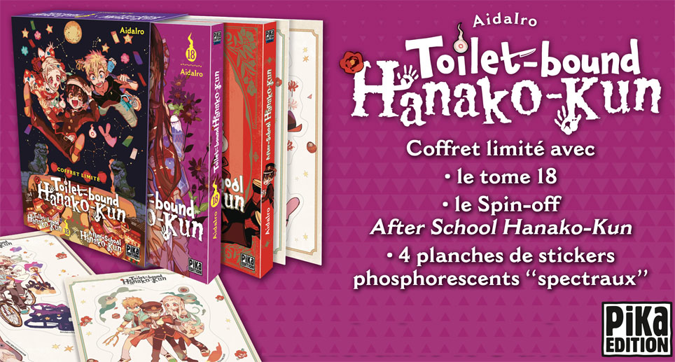 Toilet bound hanako kun manga tome 18 edition collector