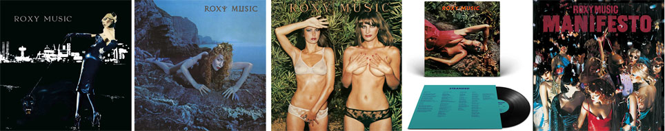 album vinyl integrale roxy music