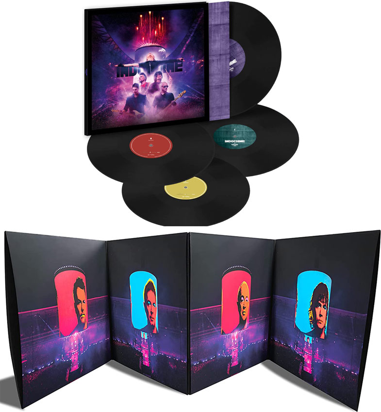 Indochine live central tour edition vinyle 4lp