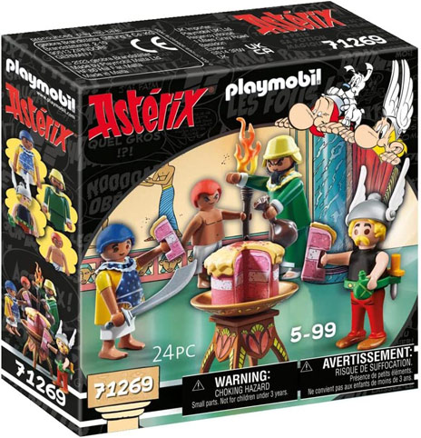 Playmobil 71269 Asterix Amonbofis gateau empoisonne