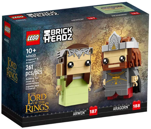 lego seigneur des anneaux figurine brickheadz 40632