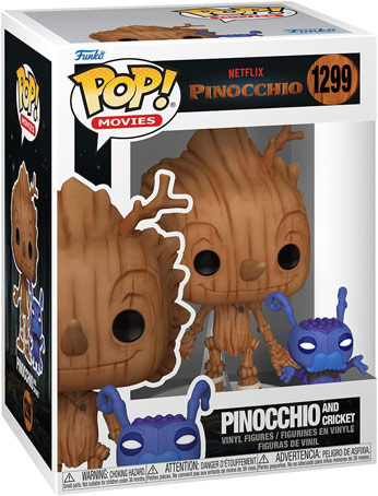 funko pinocchio cricket anime guillermo del toro figurine