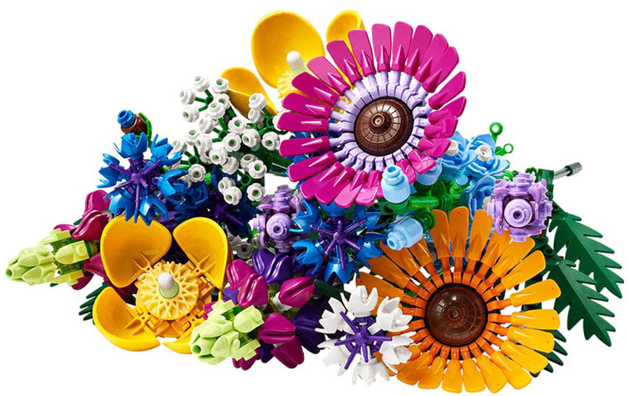 lego fleur bouquet sauvage wild flower