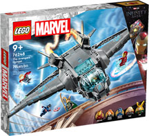 0 lego marvel avengers quinjet