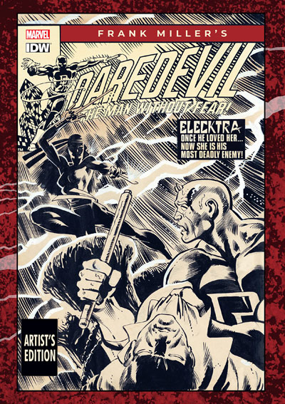 Frank Miller dardevil elektra artist edition