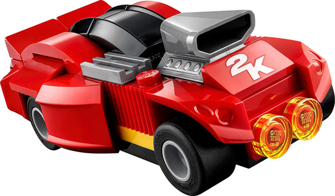 Lego 2k collector figurine voiture 2023