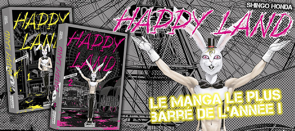 coffret manga Happy Land edition Collector integral t1 t2 tome 1 et 2