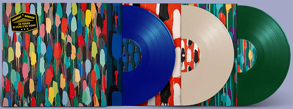 laurent garnier 33 tours et puis sen vont nouvel album coffret collector edition limitee vinyl lp CD K7