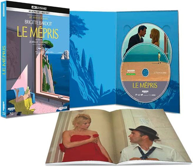 le mepris edition bluray 4k uhd 2023 60 anniversaire