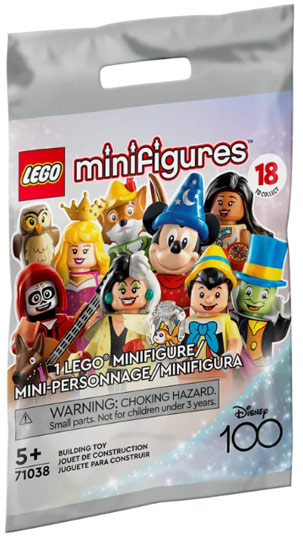 mini figurine lego disney 100 collection 71038 achat collector