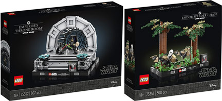 0 lego star wars diorama 40th