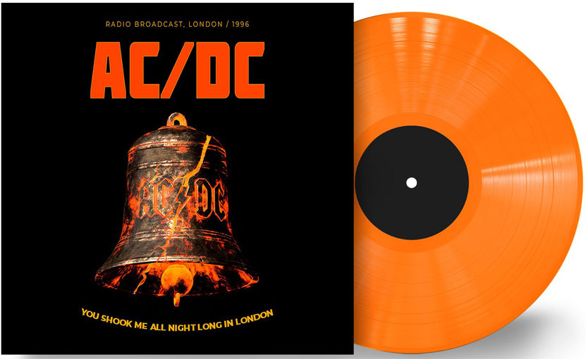 ACDC You Shook Me All Night Long in London vinyl LP edition Radio Broadcast