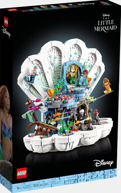 boite lego la petite sirene little mermaid 2023