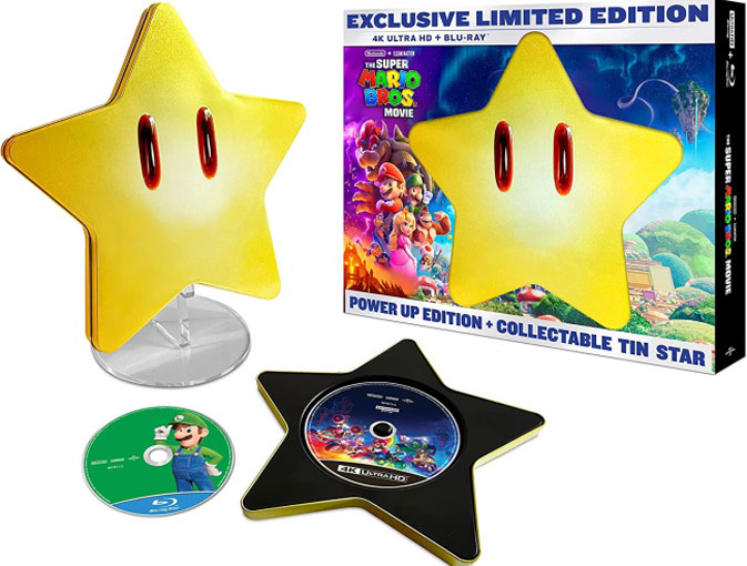 coffret collector super mario film bluray 4k ultra hd