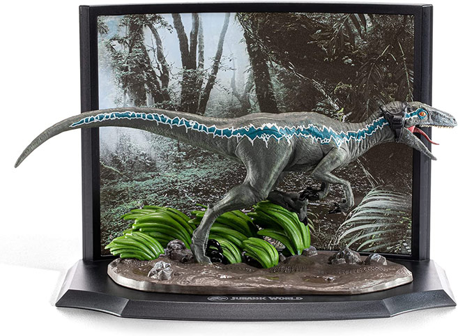 Blue figurine noble collection blue jurassic world