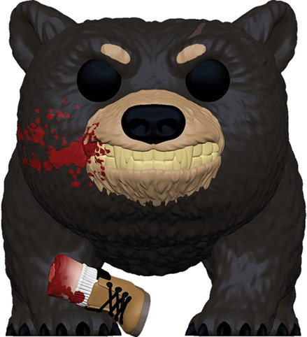 Funko pop crazy bear cocaine bear edition figurine collection collector