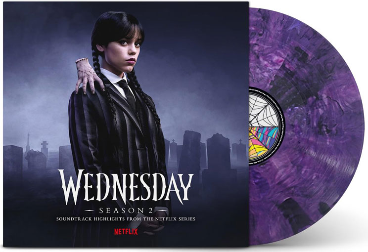 Wednesday season 2 ost soundtrack vinyl lp edition bande originale mercredi