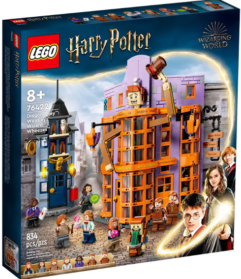 lego harry potter 76422 diagon alley weasley wizard wheezes