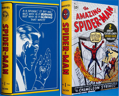 livre taschen collector spiderman