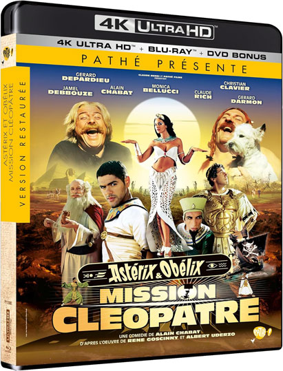 Asterix cleopatre bluray 4k ultra hd uhd