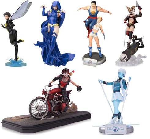 Figurine-collector-DC-Marvel