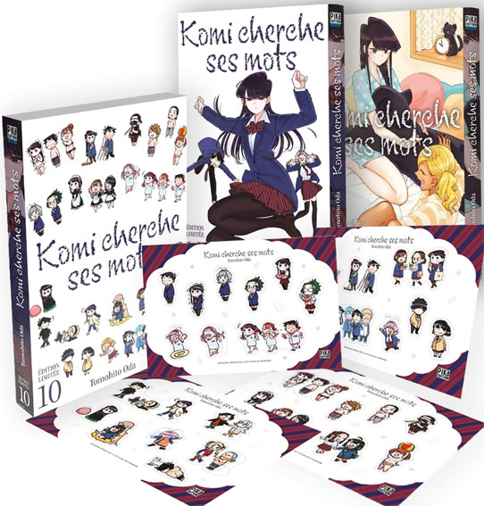 Komi chercher ses mots tome 10 t10 edition collector limite