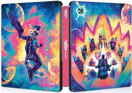 gardiens galaxie vol 3 achat precommande steelbook 4k