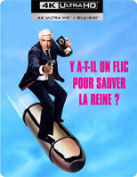 0 flic james bond policier comedie sauver la reine 4k steelbook