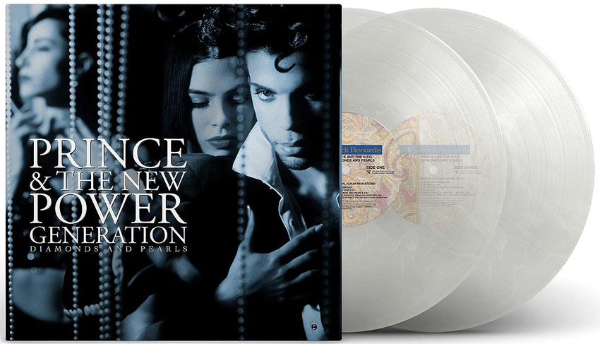 Prince power generation diamonds and pearl vinyl lp 2lp edition color cream