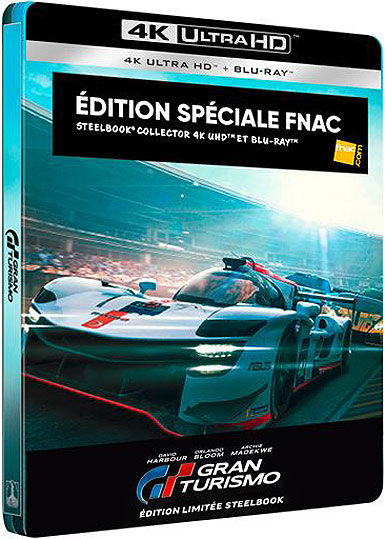gran turismo film bluray 4k ultra hd edition steelbook collector fnac