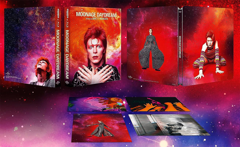 Moonage steelbook collector bluray 4k david bowie