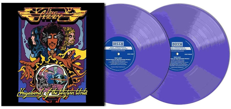 Thin lizzy vagabonds western world edition 2LP colore 50th 3CD Blu ray