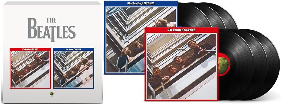 Coffret box beatles 6 vinyl LP 6LP edition collector limitee noel 2023