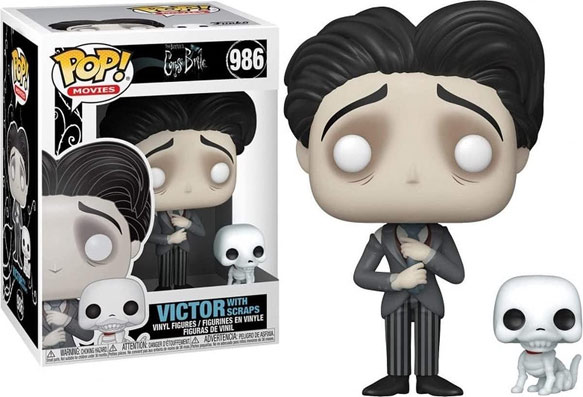 funko pop corpse bride noce funebre victor figurine collection