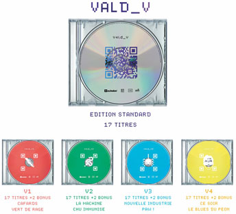 nouvel album rap fr 2022 vald