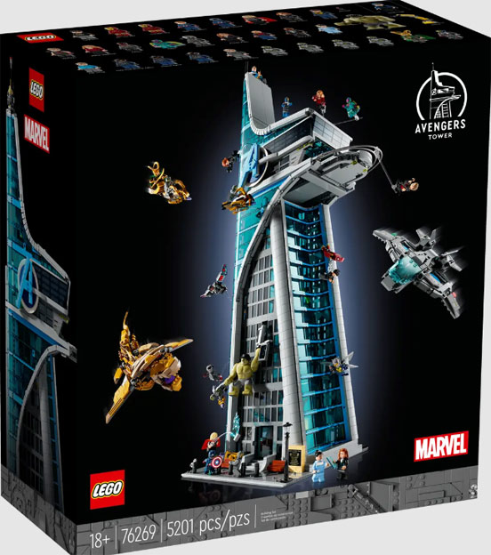 76269 lego marvel avengers tower la tour des avengers ucs collector