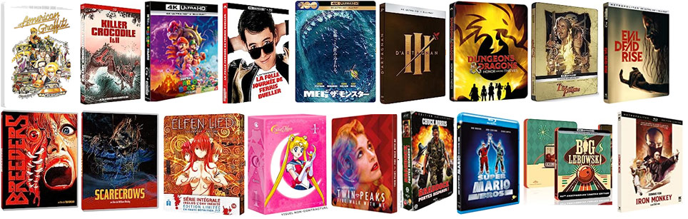 sorti bluray dvd 4k aout 2023 steelbook coffret collector uhd