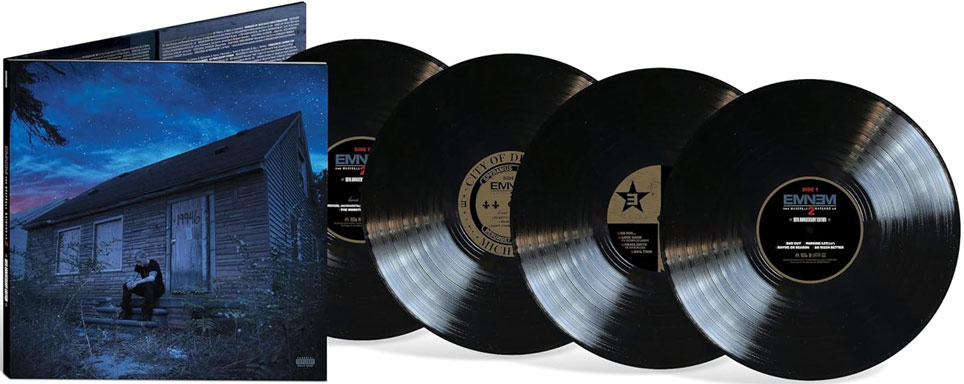 Eminem Marshall Mathers LP2 10th anniversary edition collector Vinyl 4LP