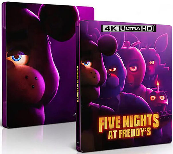 Five nights at freddys steelbook collector bluray 4k ultra hd fr