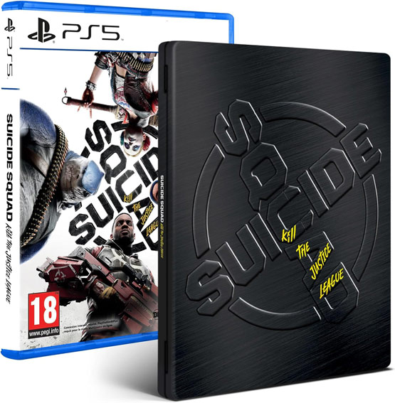 Suicide Squad kill justice league edition steelbook collector ps5